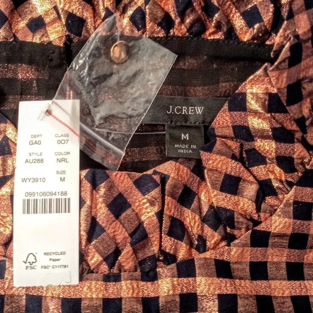 J. Crew fully lined